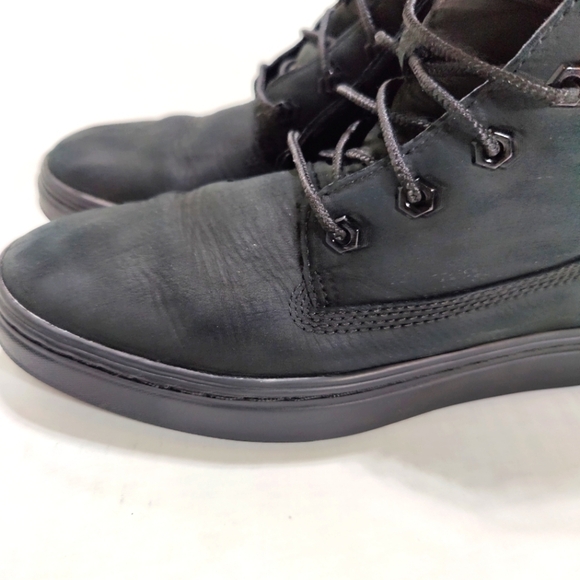 Timberland Londyn 6" Leather Black Chukka Nubuck Ankle Women Hi-Top Boots Sz 8.5 - Picture 5 of 12